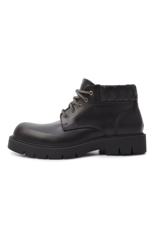 Кожаные ботинки Haddock Bottega Veneta 841489/V2WT1 Коричневый  841489/V2WT1 Фото 4