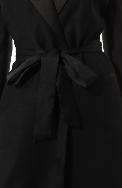 Шерстяное платье GOOROO черного цвета по цене 138780 руб., арт. D007S-3000-900-S23, фото 5 Шерстяное платье GOOROO, арт. D007S-3000-900-S23, фото 5