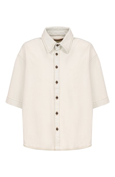 Женская джинсовая рубашка dashline shirt PETAR PETROV, арт. S26DB11