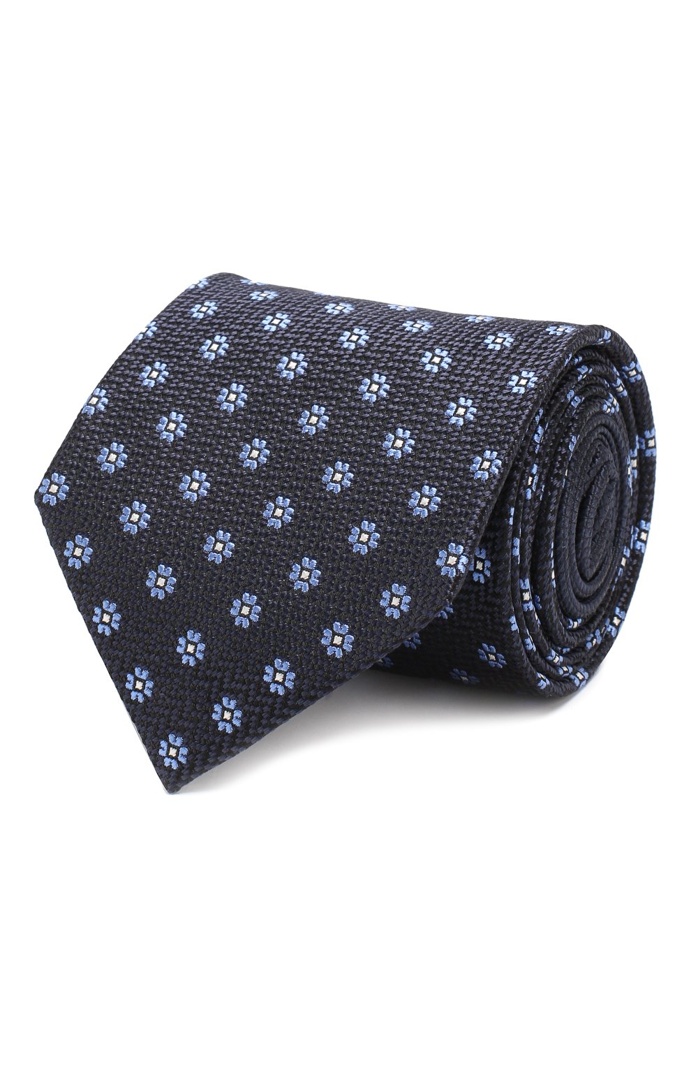 Шелковый галстук ZEGNA синего цвета по цене 24950 руб., арт. Z6F05/1US, фото 1 Шелковый галстук ZEGNA, арт. Z6F05/1US, фото 1