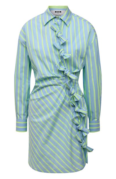 Хлопковое платье MSGM, арт. 3241MDA22A 227005, фото 1