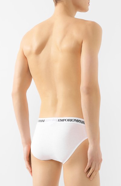 Комплект из двух хлопковых брифов EMPORIO ARMANI, арт. 111321/CC722, фото 3