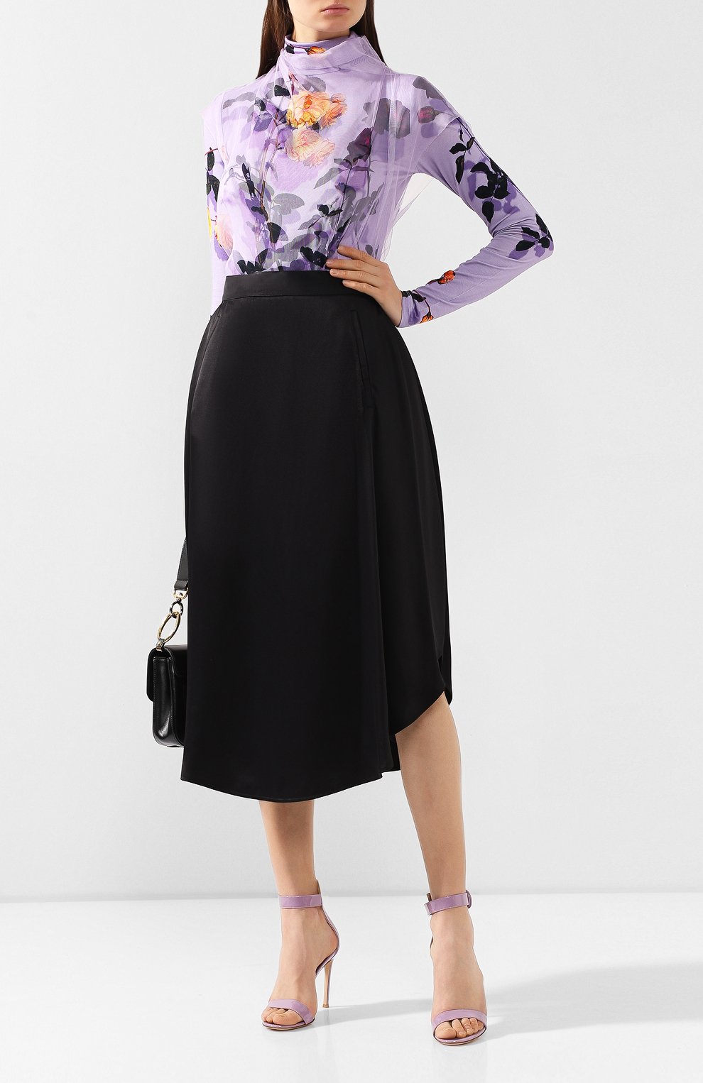 Кожаные босоножки portofino 105 GIANVITO ROSSI, арт. G61096.15RIC.VERLILE, фото 2