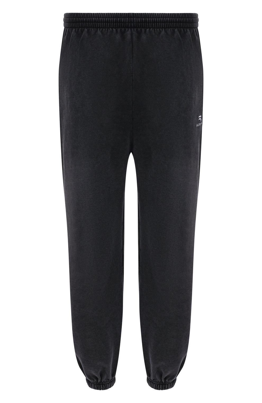 Хлопковые джоггеры BALENCIAGA темно-серого цвета по цене 76650 руб., арт. 675244/TLVA1, фото 1 Хлопковые джоггеры BALENCIAGA, арт. 675244/TLVA1, фото 1