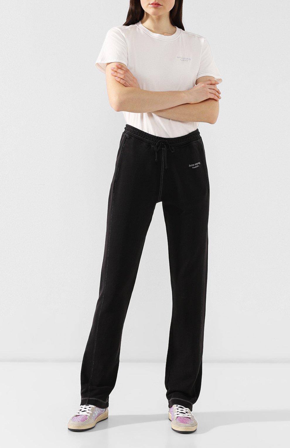 Хлопковые брюки ACNE STUDIOS, арт. AK0026, фото 2