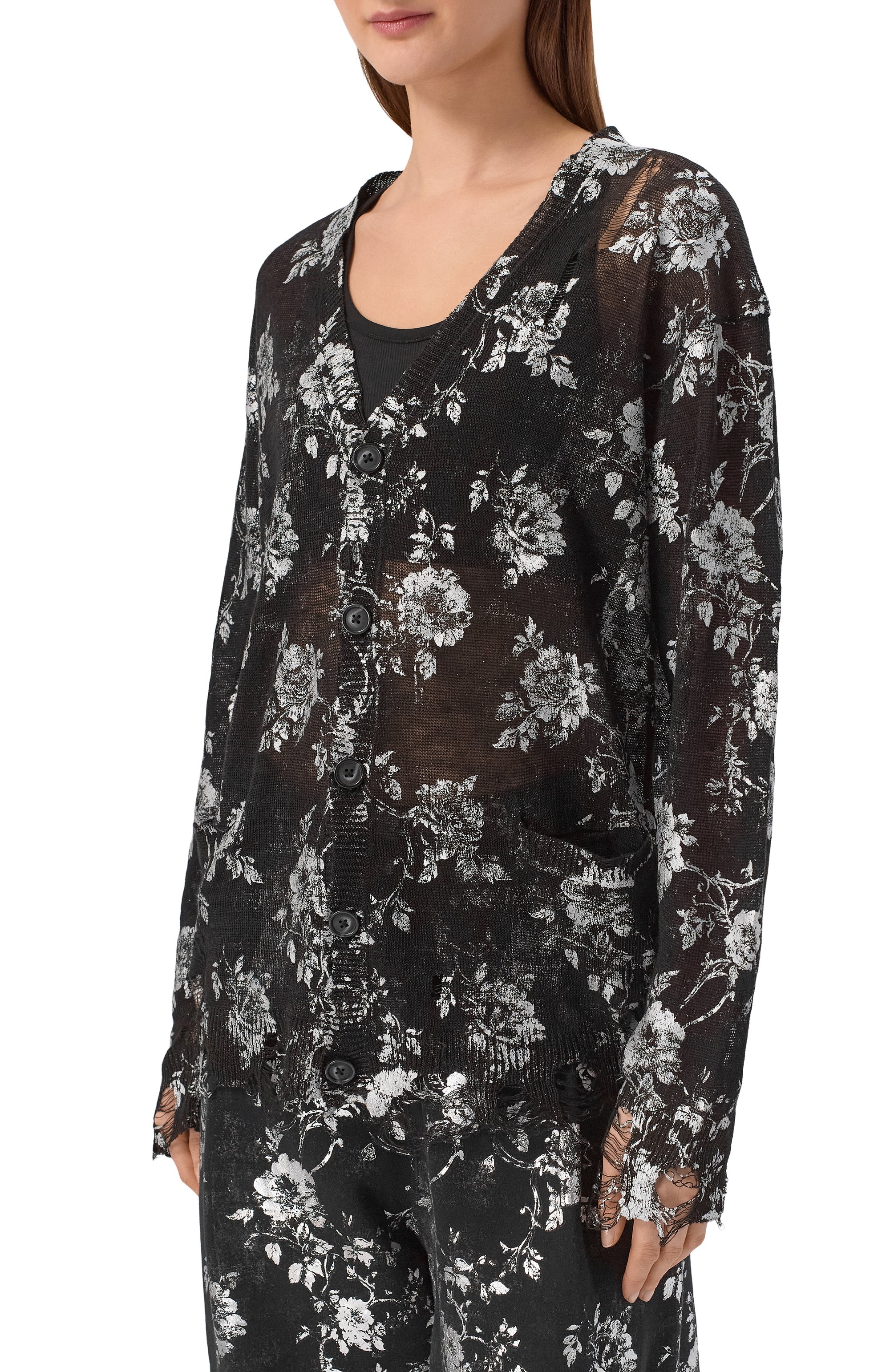 Льняной кардиган R13, арт. R13WY237-Y262A, фото 3