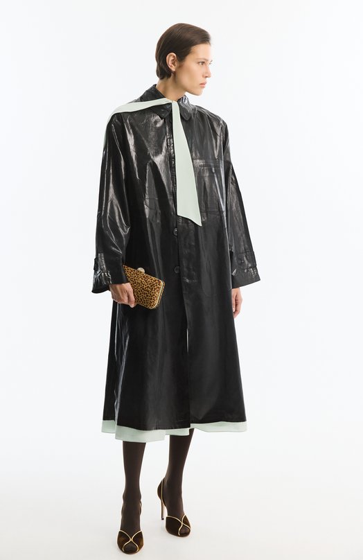 Плащ Maison Margiela S29AH0173/M35137 Чёрный  S29AH0173/M35137 Фото 6