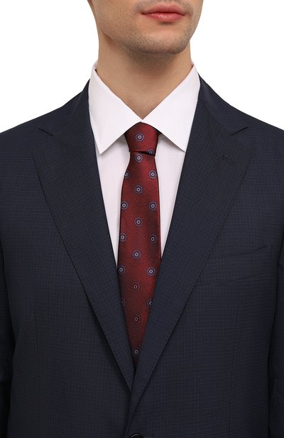  Шелковый галстук CANALI, арт. 18/HJ04073, фото 2