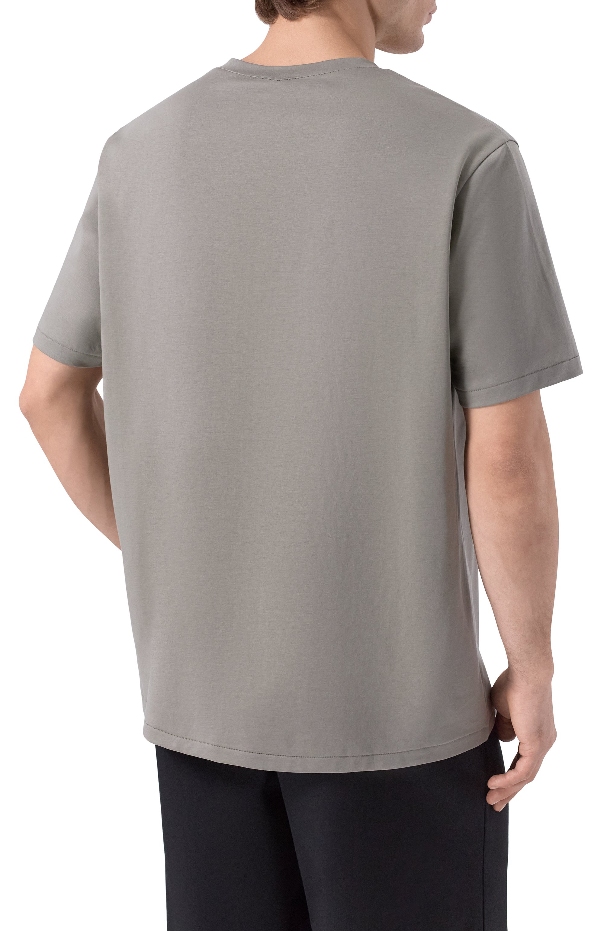 Хлопковая футболка ATTACHMENT, арт. AJ52-090, фото 4