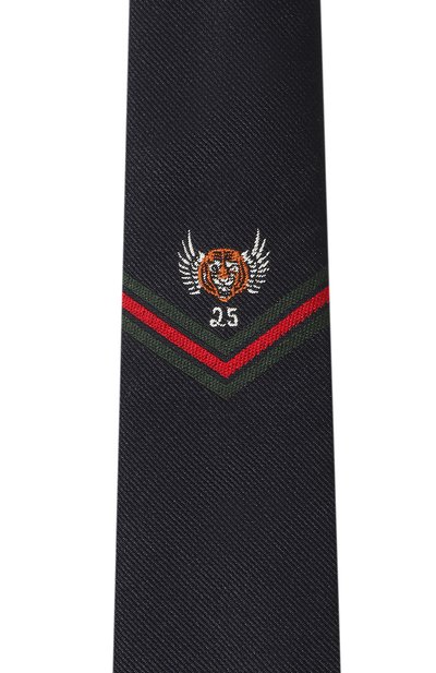 Шелковый галстук GUCCI, арт. 473149 4E002, фото 4