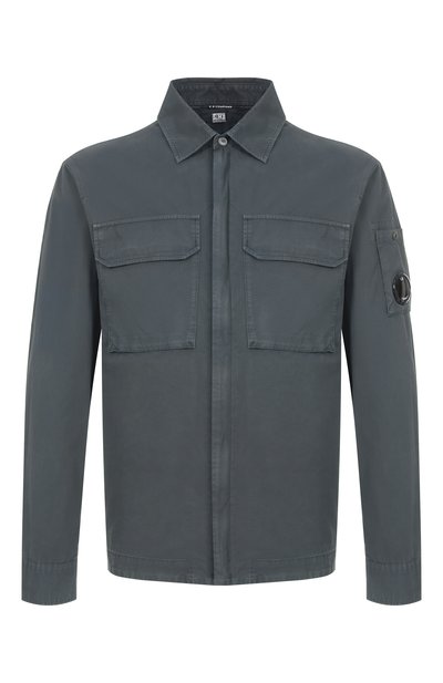 Мужская хлопковая куртка-рубашка C.P. COMPANY, арт. 20CM0S156A/110143G