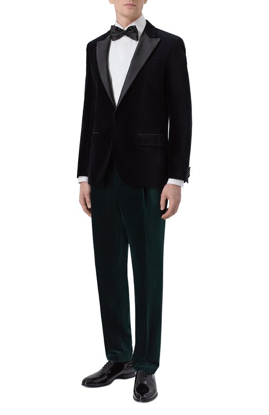 Бархатные брюки HUGO 50549025 Зелёный  50549025 Фото 2