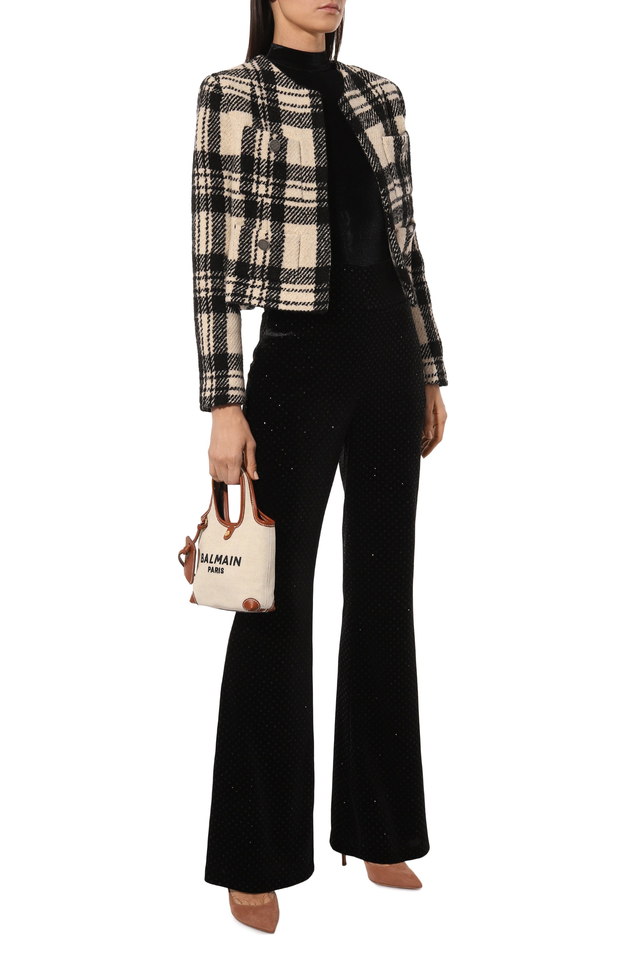 Сумка b-army small BALMAIN, арт. CN1FM872/TCFE, фото 7