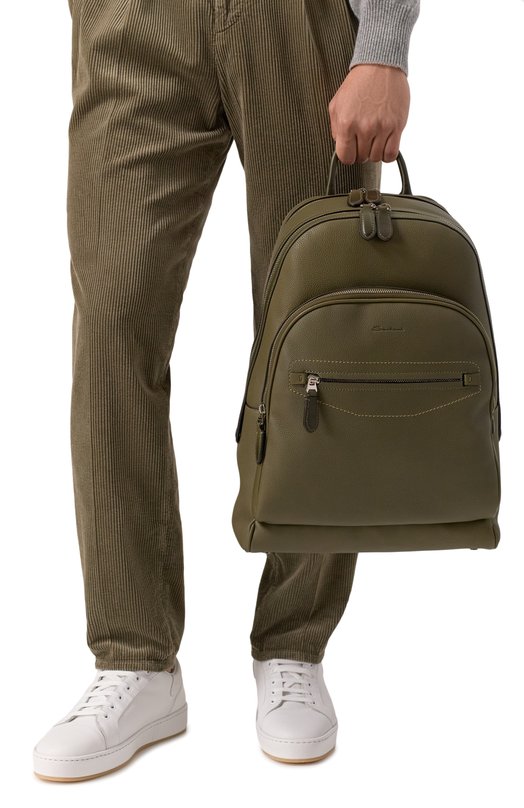 Рюкзак Santoni UIBBA2647BS-ACUHV51 Хаки  UIBBA2647BS-ACUHV51 Фото 2