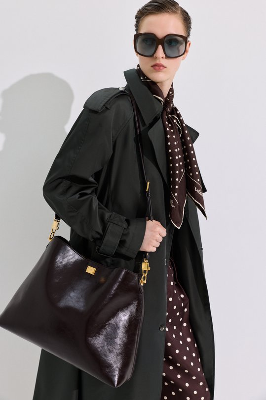 Лакированные туфли Amalia 110 Saint Laurent 850072/1TVAN Коричневый  850072/1TVAN Фото 7