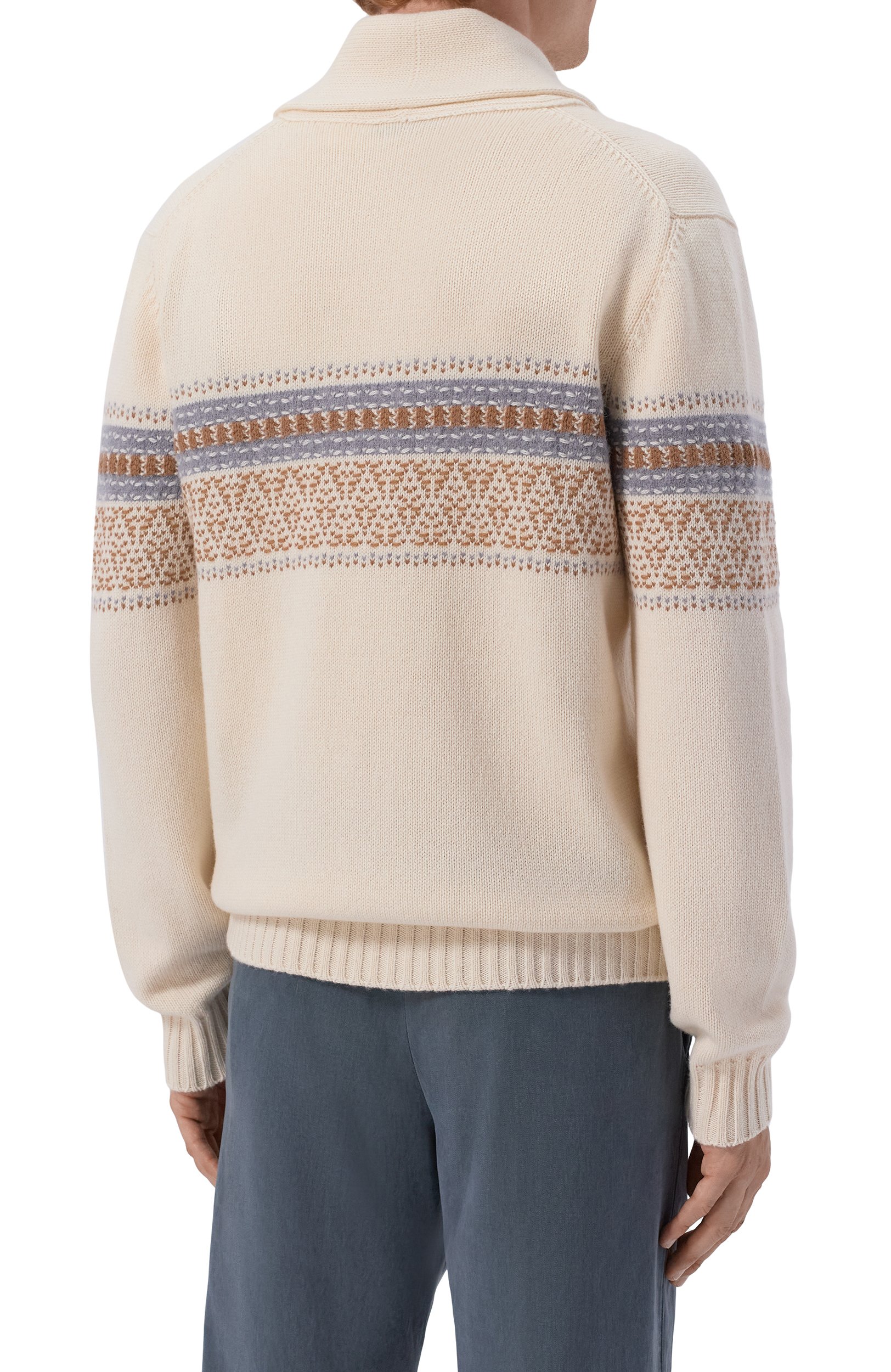 Кардиган из кашемира и шерсти CORNELIANI, арт. 28M556/2A25117, фото 4