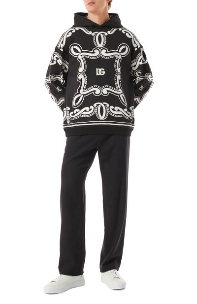 Хлопковое худи DOLCE & GABBANA, арт. G9BKTT/II7FQ, фото 2