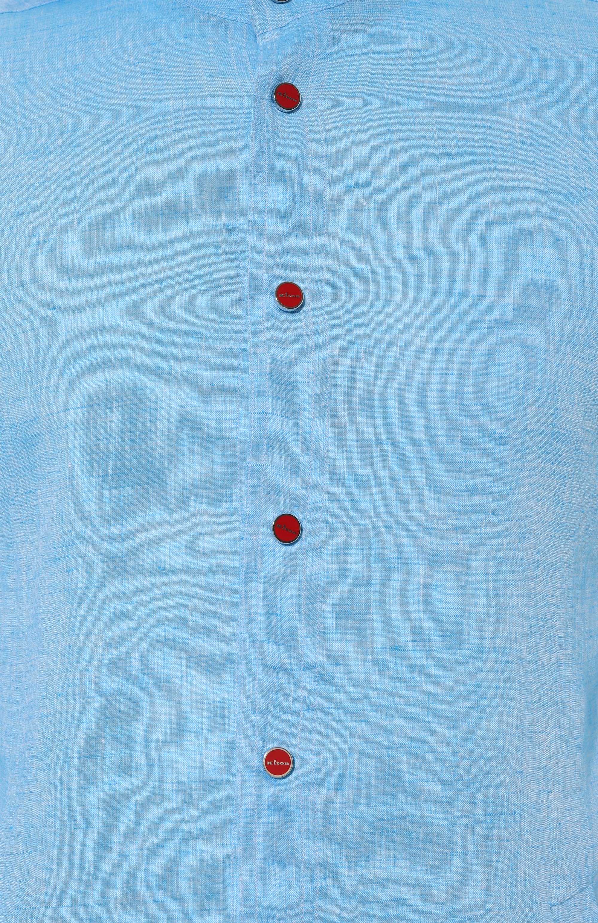Льняная рубашка KITON, арт. UMCMARH06940, фото 5