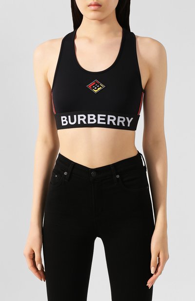 Топ BURBERRY черного цвета по цене 58100 руб., арт. 8024659, фото 3 Топ BURBERRY, арт. 8024659, фото 3