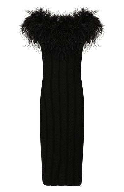 Женское платье из смеси шелка и вискозы RALPH LAUREN, арт. 290781450