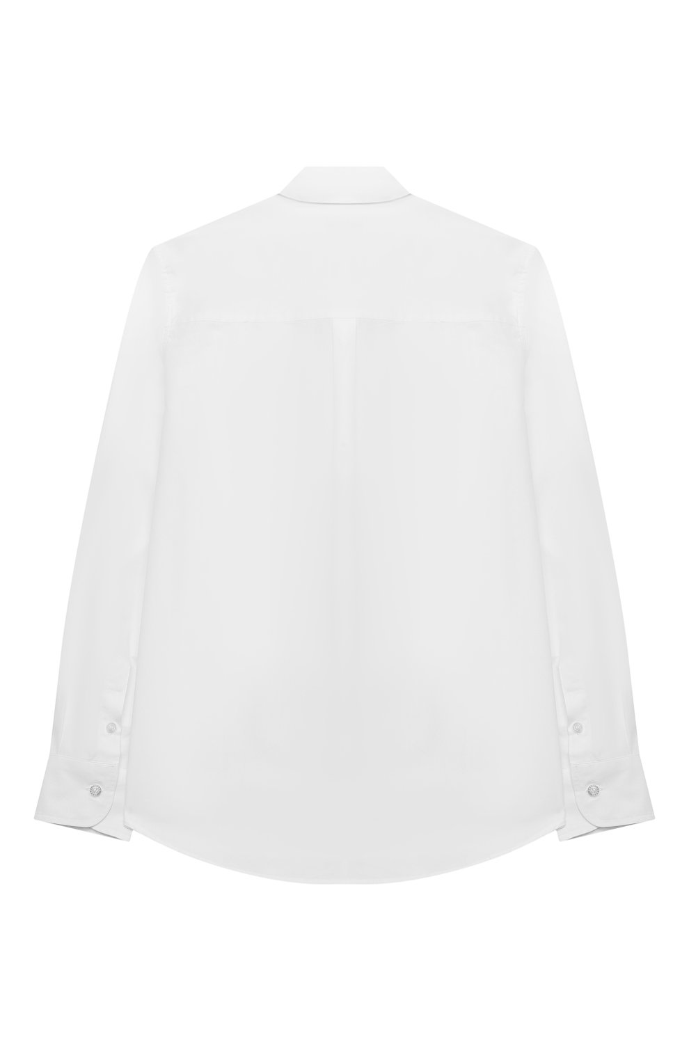 Хлопковая рубашка FENDI белого цвета по цене 36450 руб., арт. JMC116/A31W/8A-12+, фото 2 Хлопковая рубашка FENDI, арт. JMC116/A31W/8A-12+, фото 2