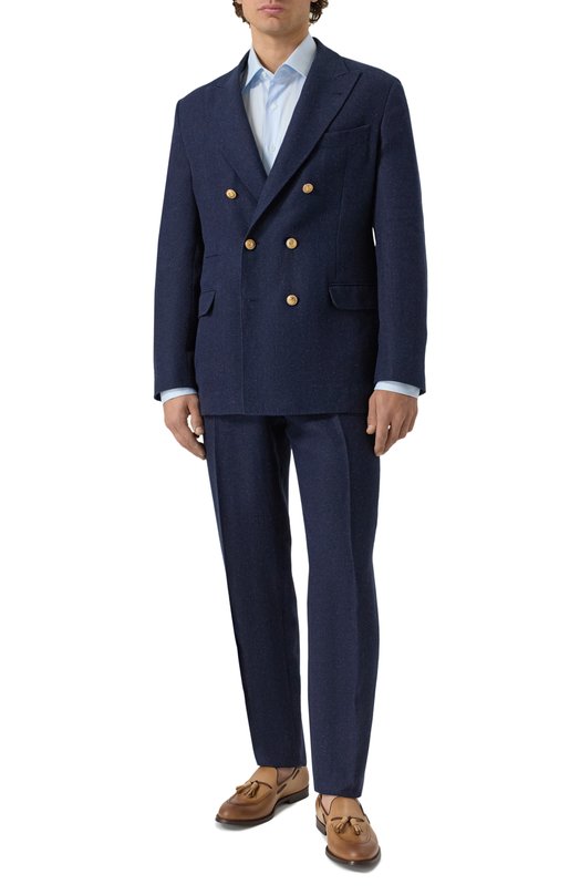 Костюм Brunello Cucinelli MR475LDPGP Синий  MR475LDPGP Фото 2