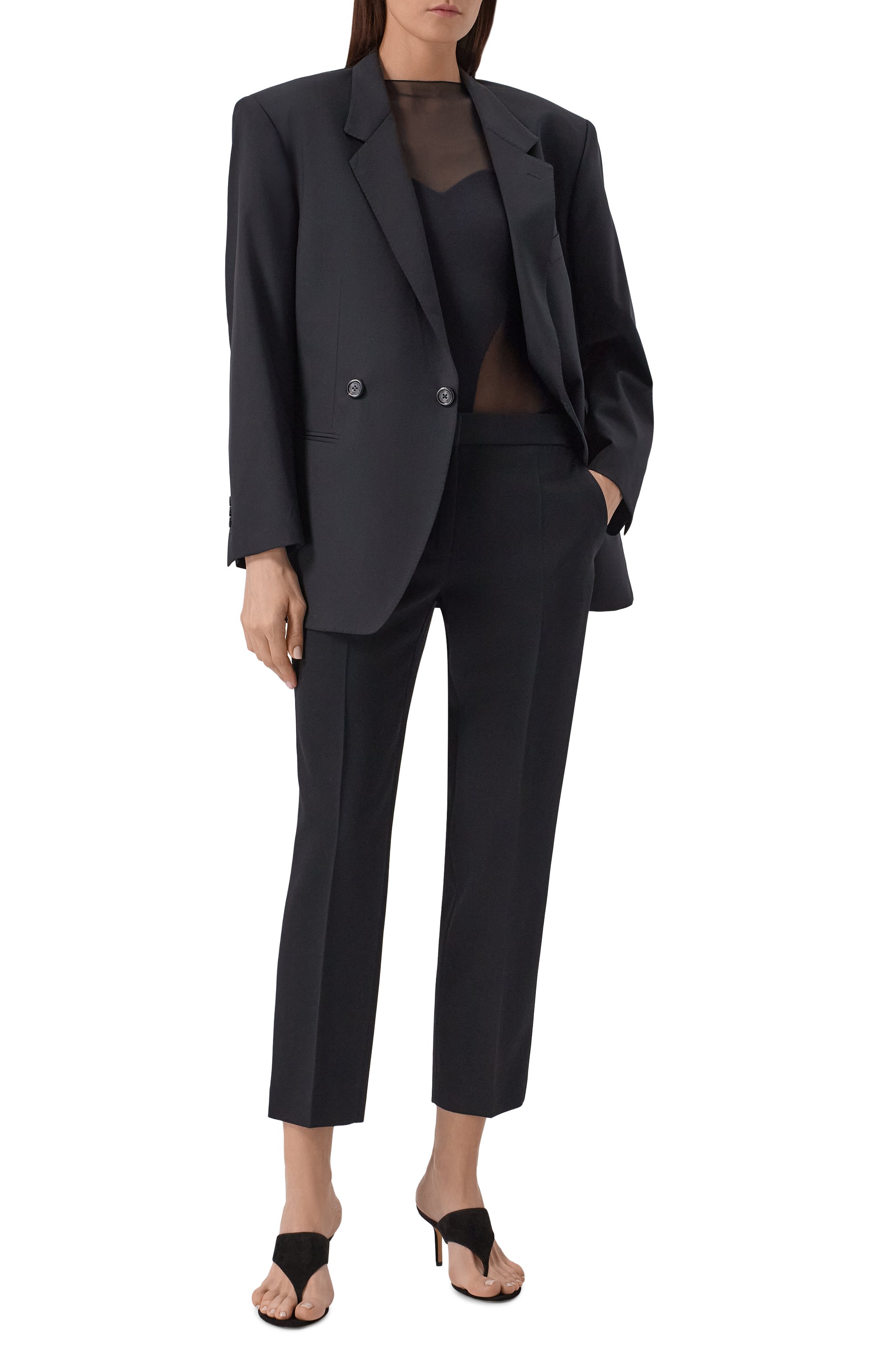 Боди UNDRESS CODE черного цвета по цене 18550 руб., арт. S0ULMATE B0DYSUIT, фото 2 Боди UNDRESS CODE, арт. S0ULMATE B0DYSUIT, фото 2