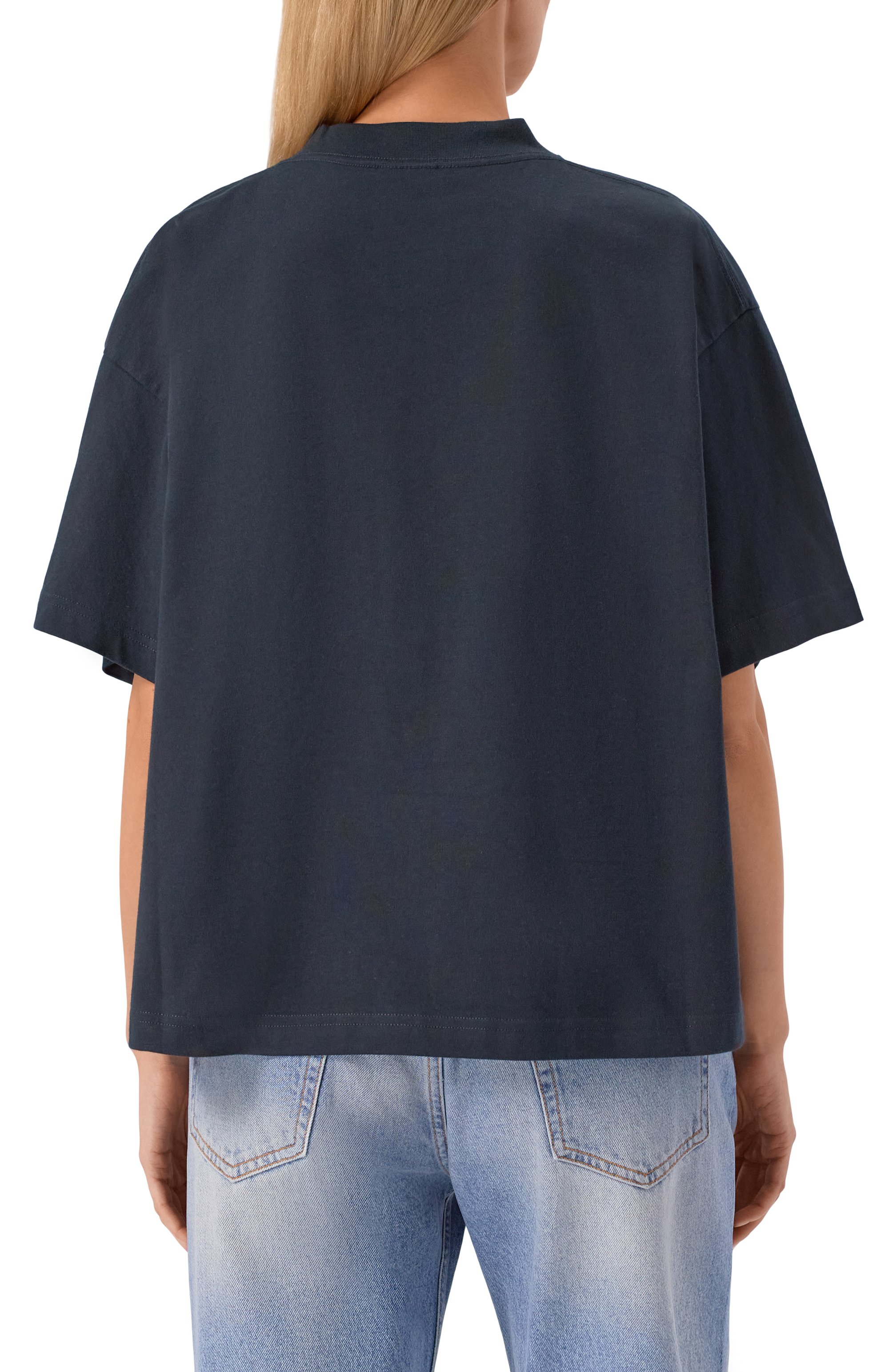 Хлопковая футболка BALENCIAGA, арт. 818431/TSVU4, фото 4