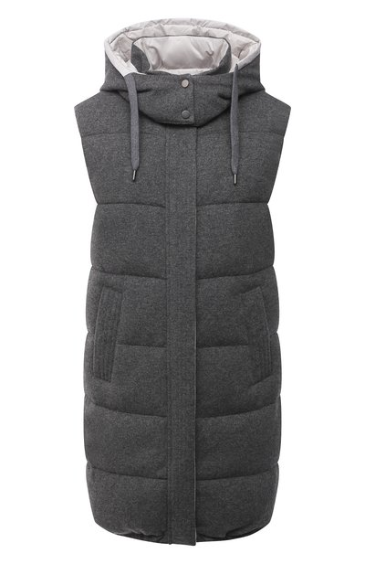 Женский пуховый жилет BRUNELLO CUCINELLI, арт. M012T9552P