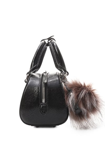 Сумка 1dr dome mini DIESEL черного цвета по цене 49150 руб., арт. X10369/P8631, фото 4 Сумка 1dr dome mini DIESEL, арт. X10369/P8631, фото 4