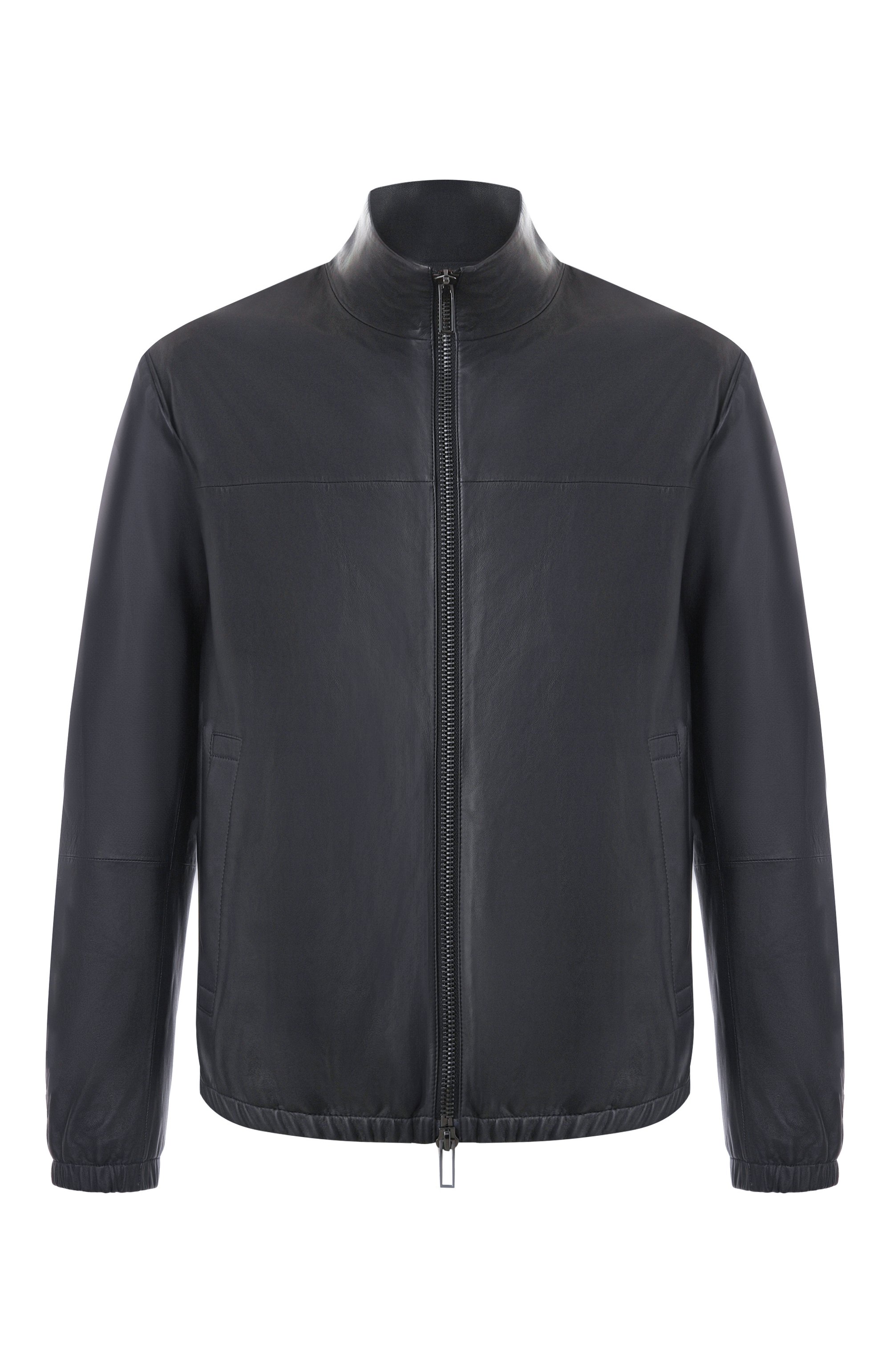 Кожаный бомбер EMPORIO ARMANI, арт. 01R55P/01P54, фото 1