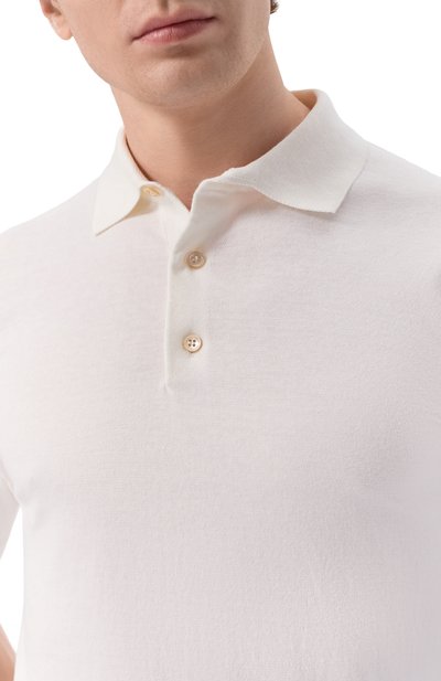 Хлопковое поло ANDREA CAMPAGNA, арт. PL1MC/SI18R, фото 5