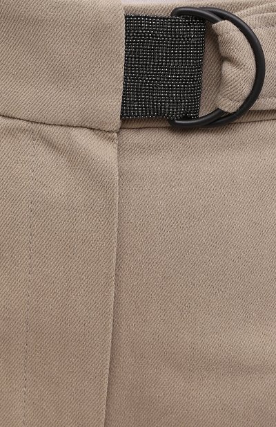 Хлопковые шорты BRUNELLO CUCINELLI бежевого цвета по цене 107500 руб., арт. MH175P7234, фото 5 Хлопковые шорты BRUNELLO CUCINELLI, арт. MH175P7234, фото 5