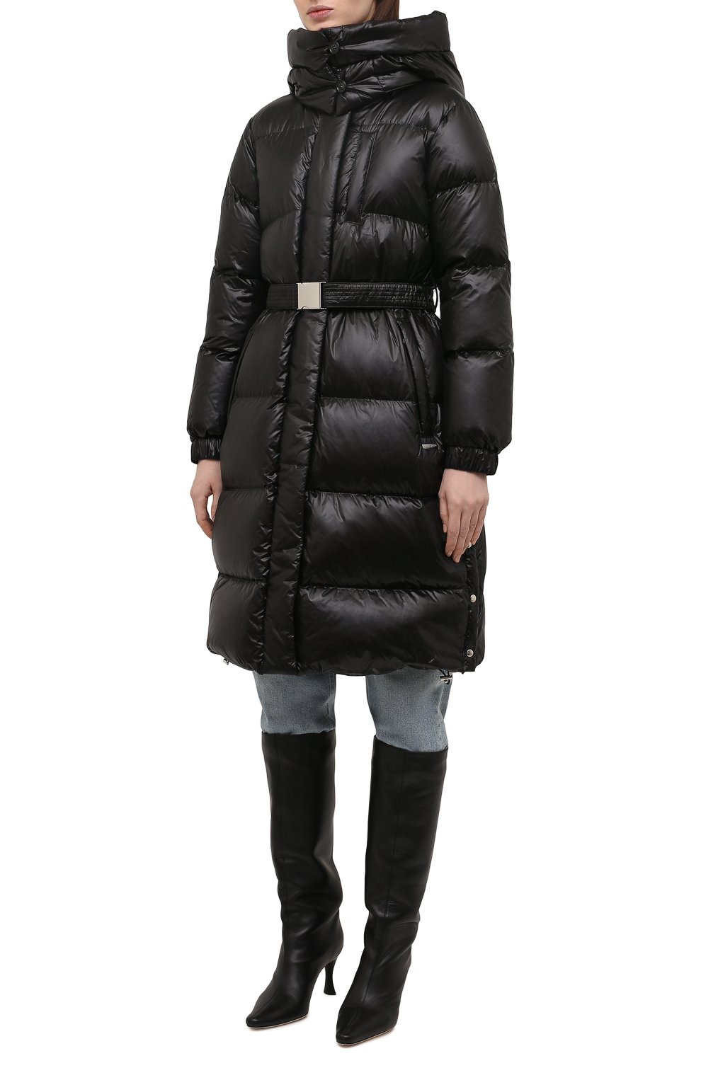Пуховик WOOLRICH черного цвета по цене 116000 руб., арт. CFWW0U0585FR/UT1702, фото 3 Пуховик WOOLRICH, арт. CFWW0U0585FR/UT1702, фото 3