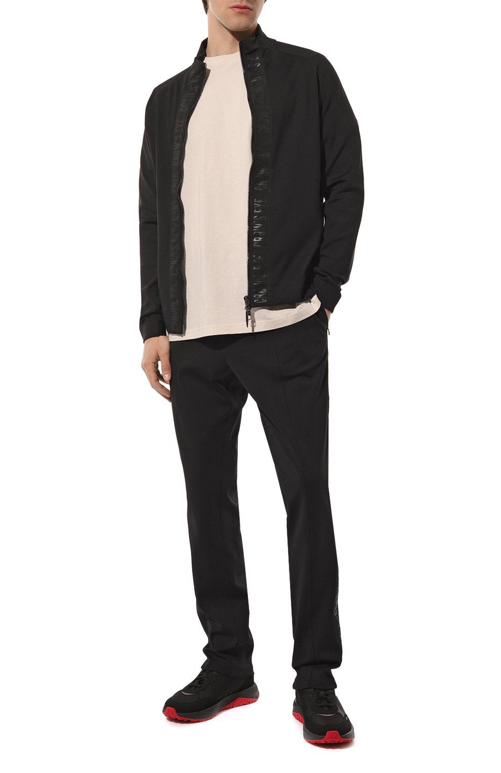 Брюки CROW’S EYE черного цвета по цене 34580 руб., арт. L.E. 5, фото 2 Брюки CROW’S EYE, арт. L.E. 5, фото 2