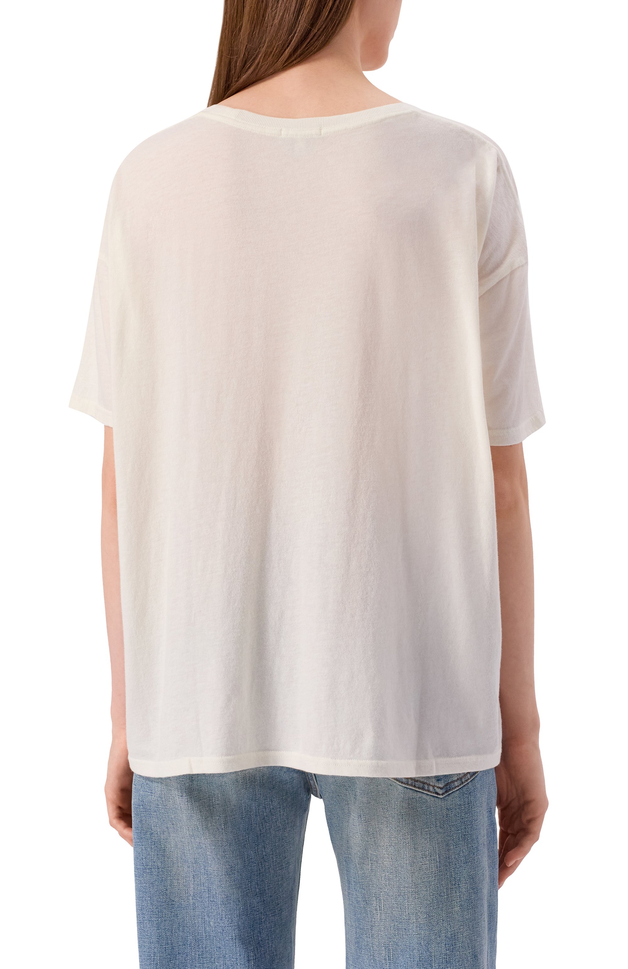 Футболка из хлопка и кашемира R13, арт. R13WK141-K115B, фото 4