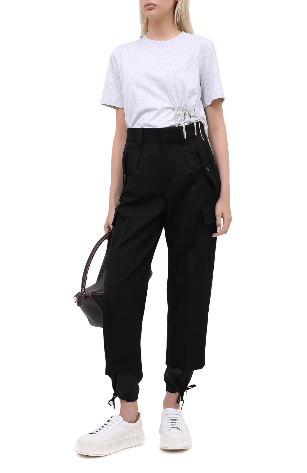 Хлопковая футболка MSGM, арт. 2943MDM62 207646, фото 2