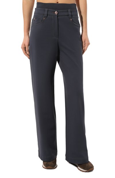 Хлопковые брюки BRUNELLO CUCINELLI, арт. MP827P8424, фото 3