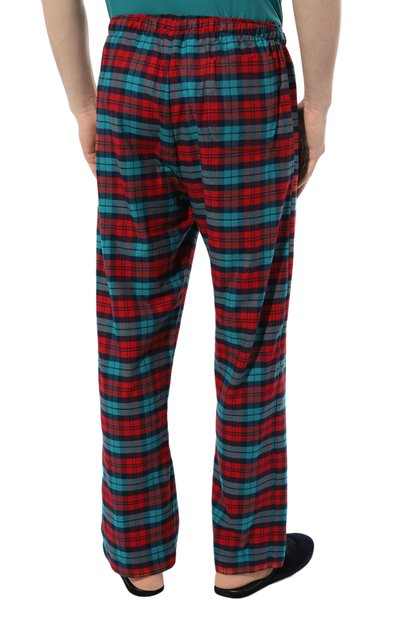 Хлопковые домашние брюки DEREK ROSE, арт. 3564-KELB026, фото 4