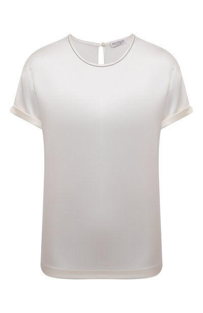 Женский шелковый топ BRUNELLO CUCINELLI, арт. M0C59DE310