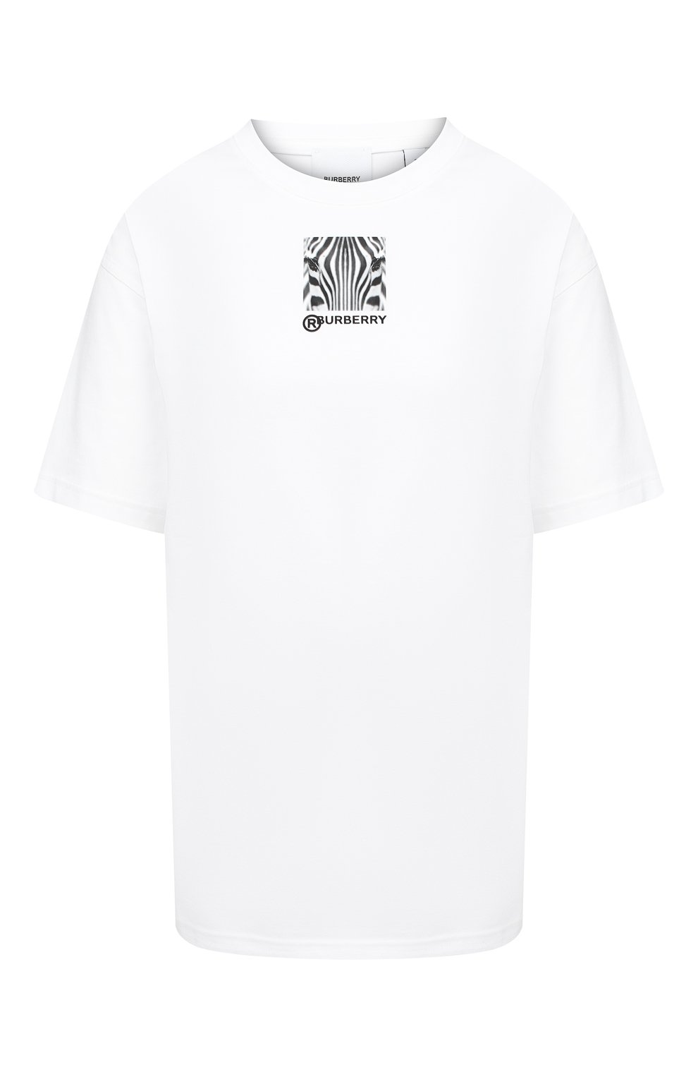 Хлопковая футболка BURBERRY, арт. 8030772, фото 1