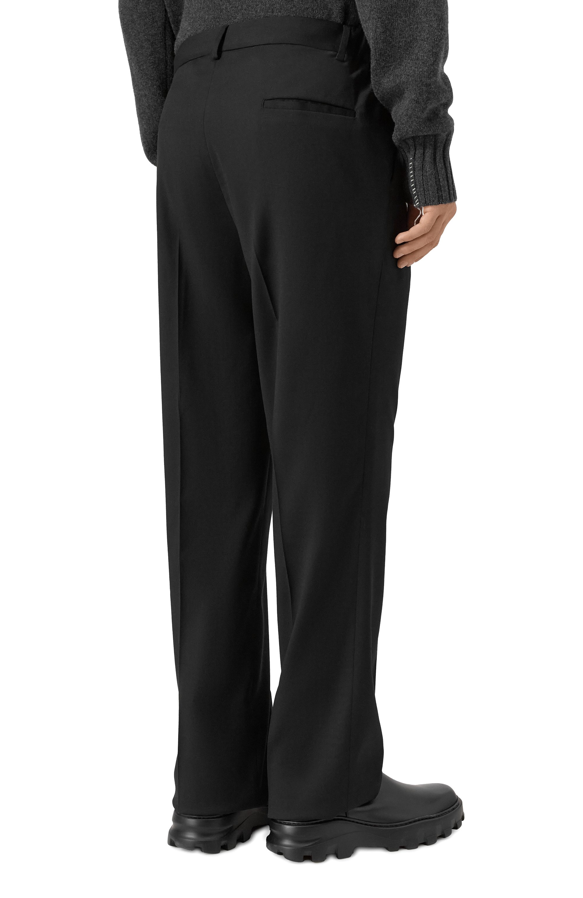 Брюки из шерсти и вискозы HEVO, арт. T0RRECANNE 24/I743, фото 4