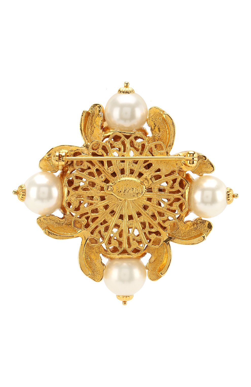 Брошь с отделкой кристаллами swarovski LARISA BARRERA, арт. JP305GP, фото 2