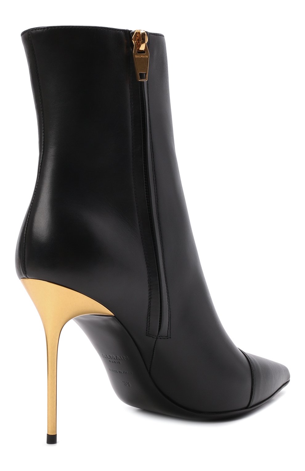 Кожаные ботильоны BALMAIN, арт. XN1TA522/LVIT, фото 5