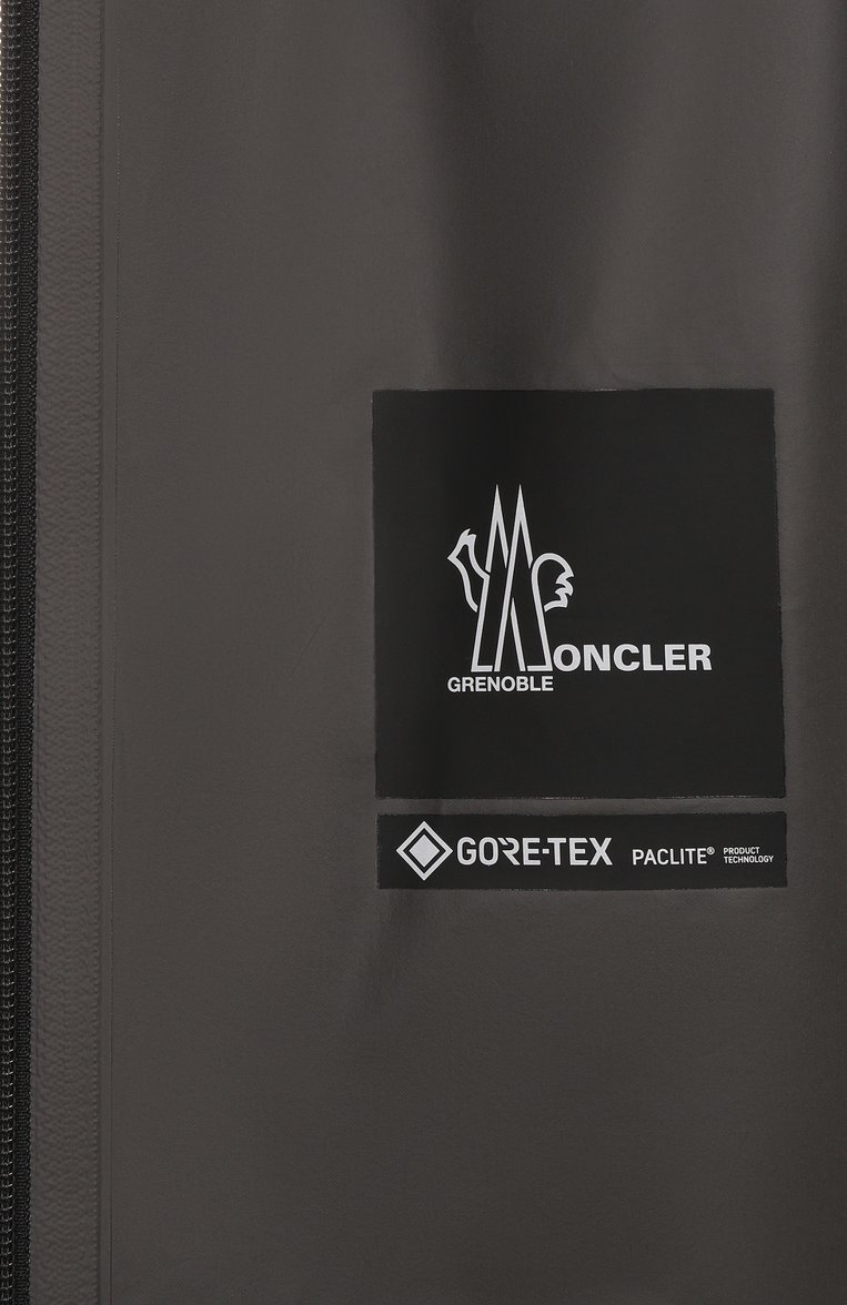 Мужская куртка shipton MONCLER GRENOBLE черного цвета, арт. 1A00015/54AL5 | Фото 7 (Материал внешний: Синтетический материал; Автоматизация ТО: Проставлено; Длина (верхняя одежда): Короткие; Рукава: Длинные; Автоматизация состава: Проставл�ено; Кросс-КТ: Легкие; Стили: Кэжуэл)