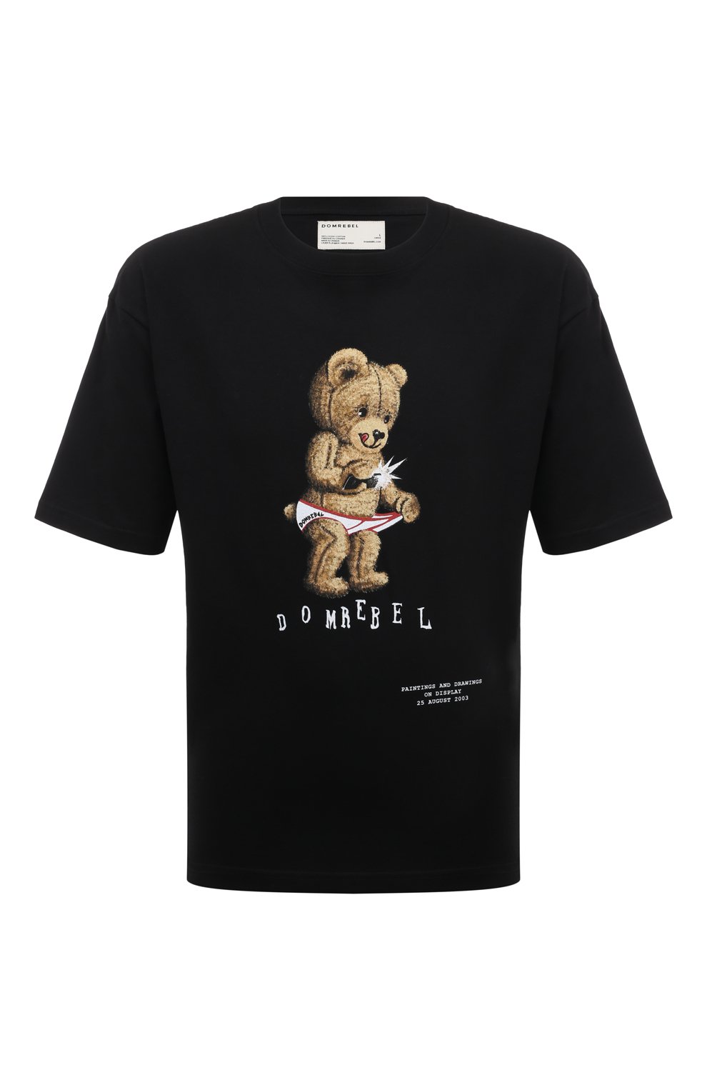 Хлопковая футболка DOMREBEL, арт. SNAPSH0T/T-SHIRT, фото 1