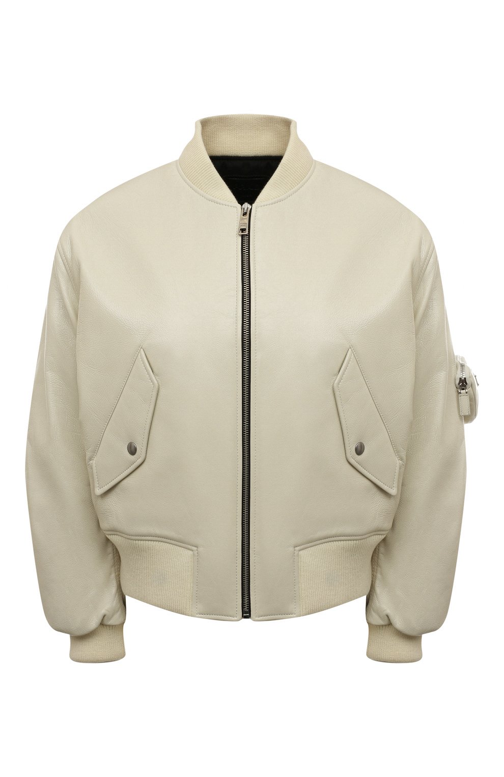 Кожаный бомбер PRADA, арт. 58A098-1ZFE-F0009, фото 1
