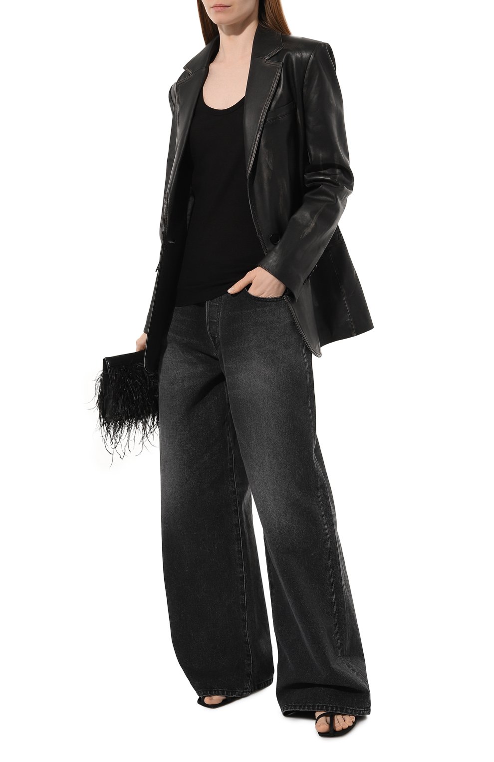 Хлопковая майка JIL SANDER, арт. J40NL0105/J45031, фото 2