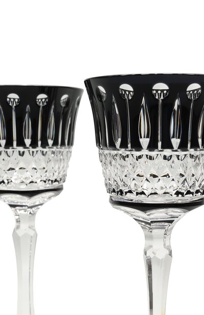 Набор из 6-ти фужеров для вина xenia TSAR черного цвета по цене 359500 руб., арт. 530016BK, фото 3 Набор из 6-ти фужеров для вина xenia TSAR, арт. 530016BK, фото 3