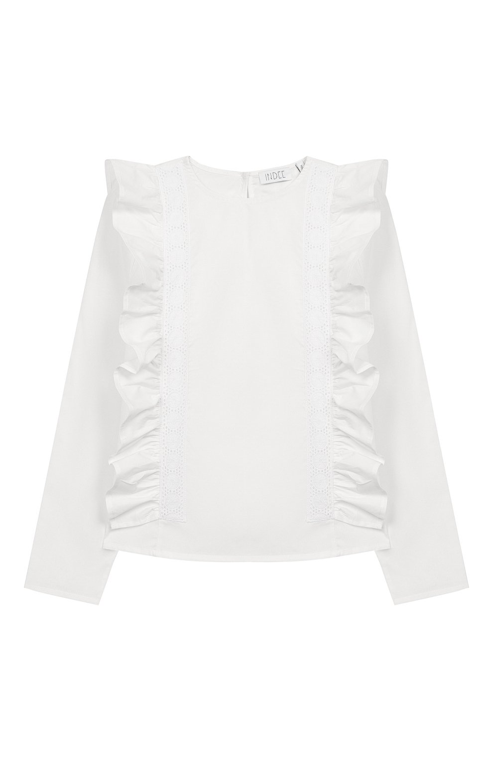 Хлопковая блузка INDEE, арт. FABUL0US/WHITE/12Y-18Y, фото 1